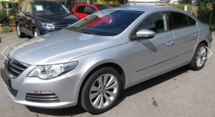 lhd VOLKSWAGEN PASSAT CC (01/01/2009) - 